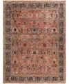 Adorn Hand Woven Rugs Serapi M0103-86 8'11"x12' Area Rug In Pink