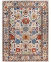Adorn Hand Woven Rugs Serapi M0103 87 Rug Collection In Gray