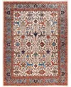 Adorn Hand Woven Rugs Serapi M0103-90 9'3"x11'11" Area Rug In White