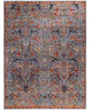 Adorn Hand Woven Rugs Serapi M0103-93 9'1"x11'11" Area Rug In Blue