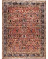 Adorn Hand Woven Rugs Serapi M0103-97 9'x11'10" Area Rug In Pink