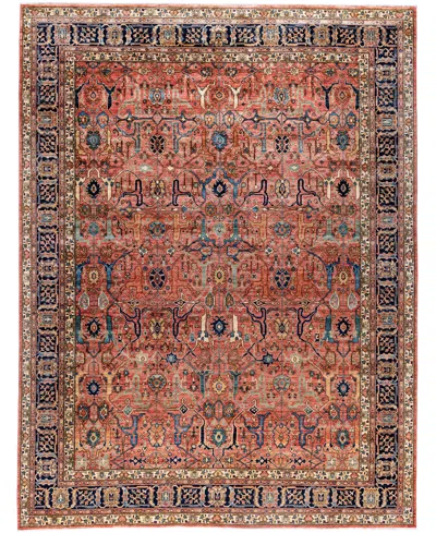 Adorn Hand Woven Rugs Serapi M0103-97 9'x11'10" Area Rug In Pink
