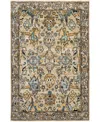 Adorn Hand Woven Rugs Serapi M1945 3'11''x5'10'' Area Rug In Light Gray