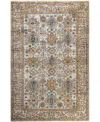 Adorn Hand Woven Rugs Serapi M1945 5'10''x8'9'' Area Rug In Gray