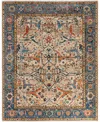 Adorn Hand Woven Rugs Serapi M1945 7'11''x9'9'' Area Rug In Gray