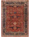 Adorn Hand Woven Rugs Serapi M1945 8'10''x11'8'' Area Rug In Red