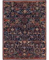 Adorn Hand Woven Rugs Serapi M1945 8'11''x12' Area Rug In Blue