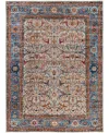 Adorn Hand Woven Rugs Serapi M1945 8'11''x12' Area Rug In Light Gray