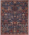 Adorn Hand Woven Rugs Serapi M1945 8'1''x9'11'' Area Rug In Blue