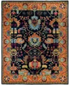Adorn Hand Woven Rugs Serapi M1945 8'2''x10'3'' Area Rug In Blue