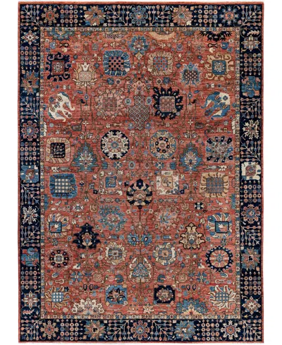 Adorn Hand Woven Rugs Serapi M1945 8'9''x12' Area Rug In Red