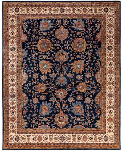 Adorn Hand Woven Rugs Serapi M1945 8'x10'1'' Area Rug In Blue