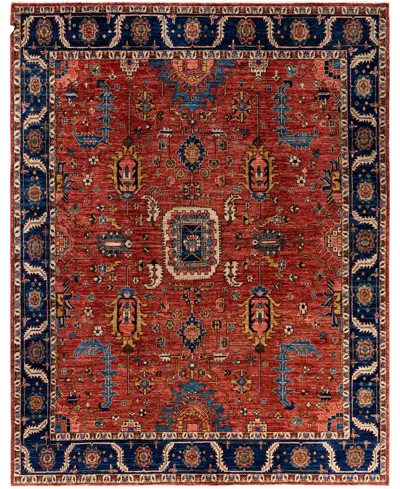 Adorn Hand Woven Rugs Serapi M1945 8'x10'3'' Area Rug In Red