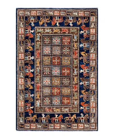 Adorn Hand Woven Rugs Serapi M1973 3'3"x5' Area Rug In Multi