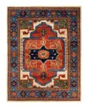 Adorn Hand Woven Rugs Serapi M1973 8'2"x10'4" Area Rug In Multi