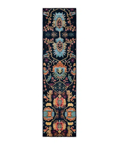 Adorn Hand Woven Rugs Serapi M1982 2'7"x10'2" Runner Area Rug In Multi