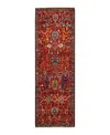 Adorn Hand Woven Rugs Serapi M1982 2'x6'1" Runner Area Rug In Multi