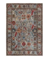 Adorn Hand Woven Rugs Serapi M1982 Rug Collection In Orange
