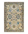 Adorn Hand Woven Rugs Serapi M1993 4'x5'11" Area Rug In Light Gray