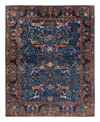Adorn Hand Woven Rugs Serapi M1993 8'1"x10'1" Area Rug In Blue