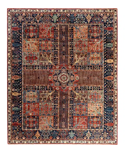 Adorn Hand Woven Rugs Serapi M1993 8'2"x9'11" Area Rug In Red