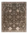 Adorn Hand Woven Rugs Serapi M1993 8'2"x9'8" Area Rug In Brown
