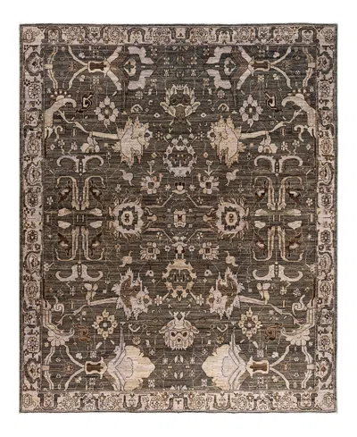 Adorn Hand Woven Rugs Serapi M1993 8'2"x9'8" Area Rug In Brown
