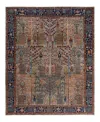 Adorn Hand Woven Rugs Serapi M1993 8'2"x9'9" Area Rug In Brown