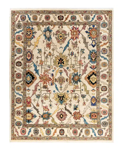 Adorn Hand Woven Rugs Serapi M1993 8'3"x10'5" Area Rug In Ivory