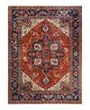 Adorn Hand Woven Rugs Serapi M1993 9'2"x11'10" Area Rug In Orange
