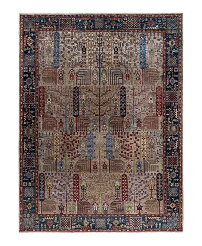 Adorn Hand Woven Rugs Serapi M1993 9'2"x12'2" Area Rug In Brown