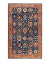 Adorn Hand Woven Rugs Serapi M1999 5'9"x9'4" Area Rug In Blue