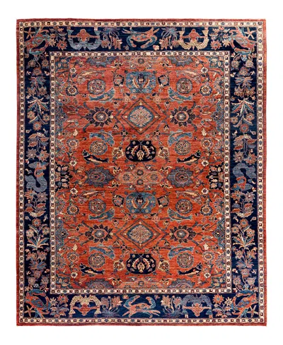Adorn Hand Woven Rugs Serapi M1999 8'11"x11'5" Area Rug In Red