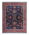 Adorn Hand Woven Rugs Serapi M1999 8'11"x11'9" Area Rug In Blue