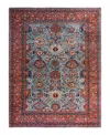 Adorn Hand Woven Rugs Serapi M1999 8'11"x11'9" Area Rug In Light Blue
