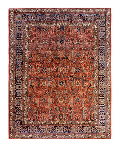 Adorn Hand Woven Rugs Serapi M1999 8'1"x10'5" Area Rug In Red