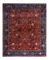 Adorn Hand Woven Rugs Serapi M1999 8'1"x9'11" Area Rug In Red