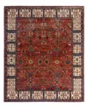Adorn Hand Woven Rugs Serapi M1999 8'2"x10' Area Rug In Red
