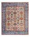 Adorn Hand Woven Rugs Serapi M1999 8'3"x10' Area Rug In Gray