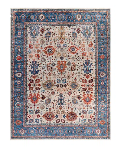 Adorn Hand Woven Rugs Serapi M1999 8'9"x11'9" Area Rug In Beige