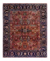 Adorn Hand Woven Rugs Serapi M1999 8'x10' Area Rug In Red