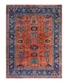 Adorn Hand Woven Rugs Serapi M1999 8'x10'7" Area Rug In Orange