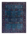 Adorn Hand Woven Rugs Serapi M1999 9'3"x11'10" Area Rug In Light Blue