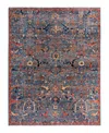 Adorn Hand Woven Rugs Serapi M1999 9'x11'9" Area Rug In Light Blue