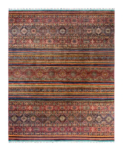 Adorn Hand Woven Rugs Tribal M1999 8'2"x10'3" Area Rug In Red