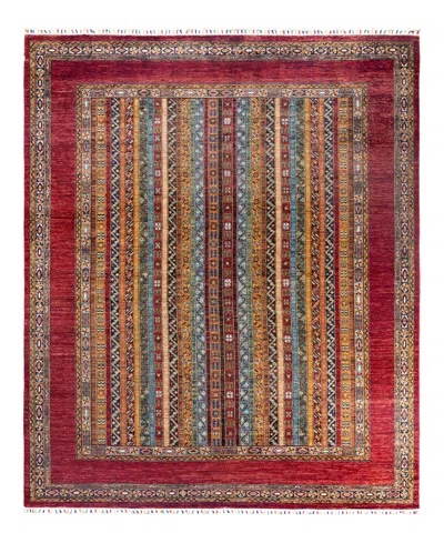 Adorn Hand Woven Rugs Tribal M1999 8'2"x9'10" Area Rug In Red