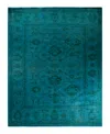 Adorn Hand Woven Rugs Vibrance M1384 Rug Collection In Blue