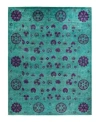 Adorn Hand Woven Rugs Vibrance M1801 Rug Collection In Green