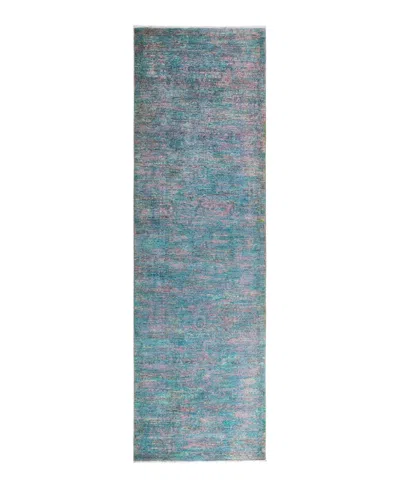 Adorn Hand Woven Rugs Vibrance M1842 3'1''x10'7'' Runner Area Rug In Multi