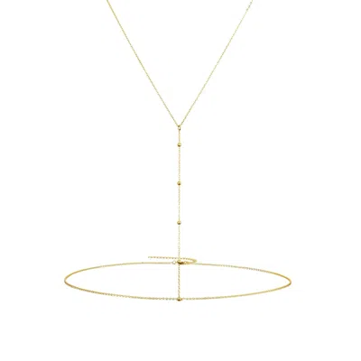 Adornia 14k Gold Plated Adjustable Body Chain